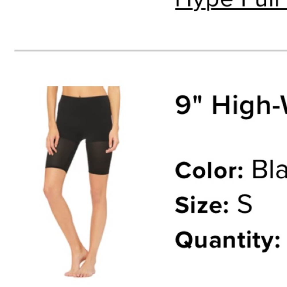 Women's Black Shorts